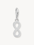 Thomas Sabo Charm-Anhänger Infinity mit Zirkoniasteinen Silber